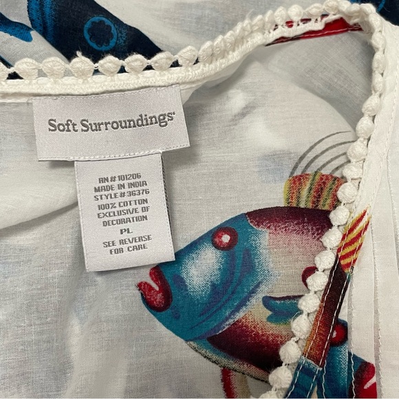 🆕 Soft Surroundings • SEYCHELLES
TUNIC DRESS Sz PL (14-16) - Picture 7 of 8